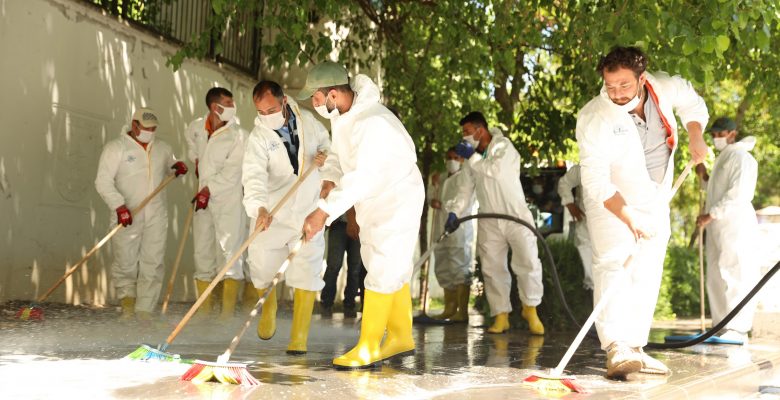 DİYARBAKIR’DA BAYRAM TEMİZLİĞİ