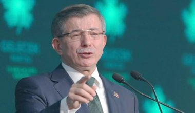 DAVUTOĞLU: BAHÇELİ VE PERİNÇEK, SOYLU’YU DESTEKLİYOR