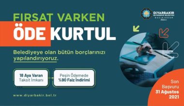 DBB’YE BORCU OLANLARA FIRSAT!