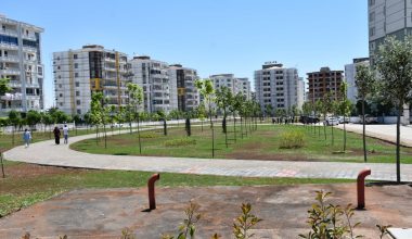 BOŞ ARAZİ PARKA DÖNÜŞTÜRÜLDÜ