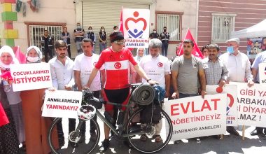 EVLAT NÖBETİNDEKİ ANNELER İÇİN 1700 KİLOMETRE PEDAL ÇEVİRDİ