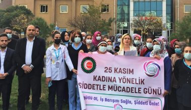 HAK-İŞ’DEN KADINA YÖNELİK ŞİDDETLE MÜCADELE AÇIKLAMASI